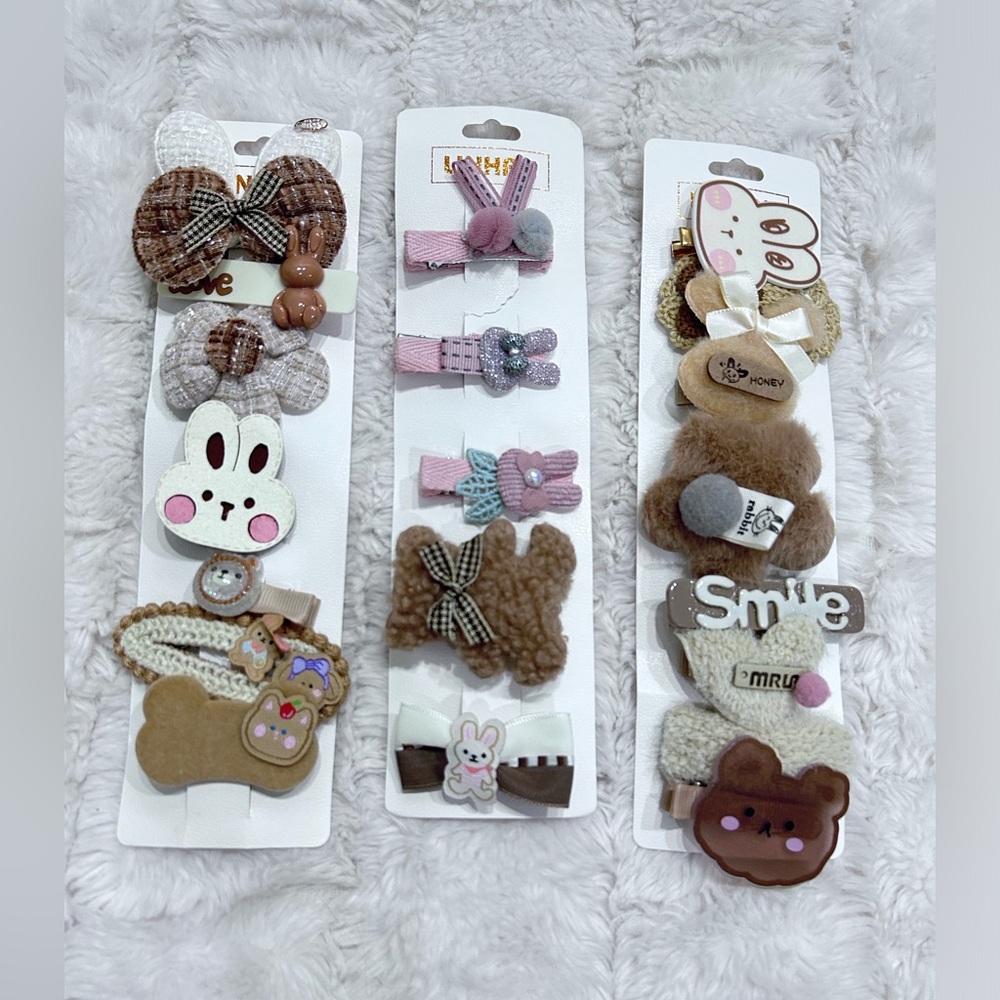 Baby Girl Cute‎ Hair Clips Set